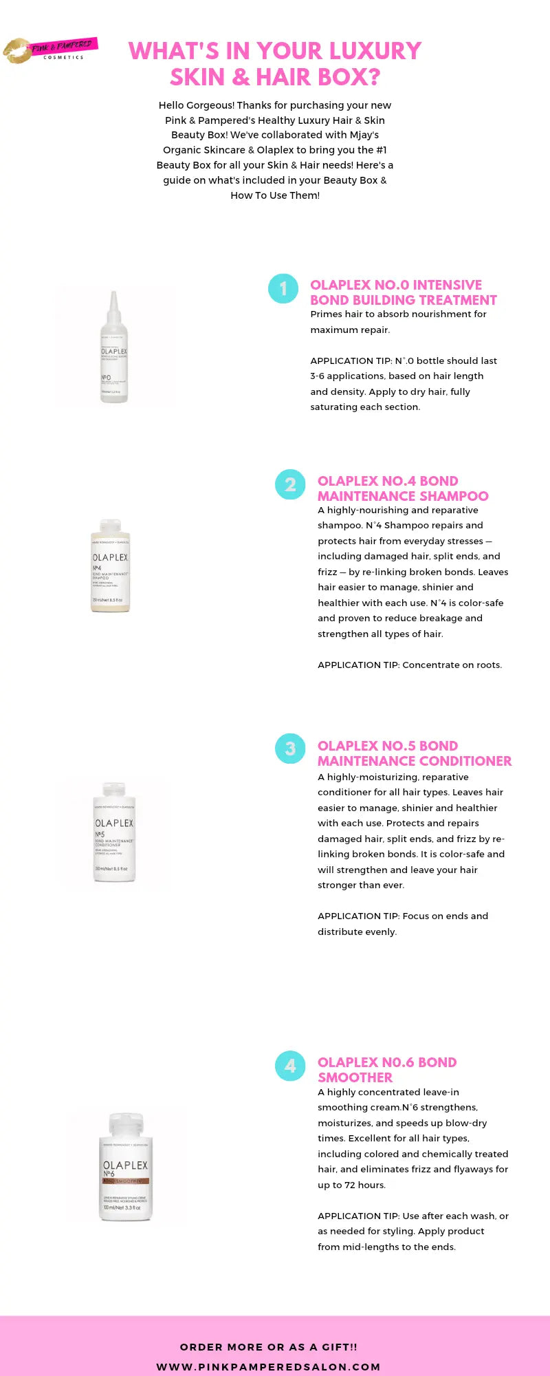 Beauty Box 150.00 Healthy Hair & Skin Beauty Box freeshipping - Pink & Pampered Salon Pink & Pampered Salon