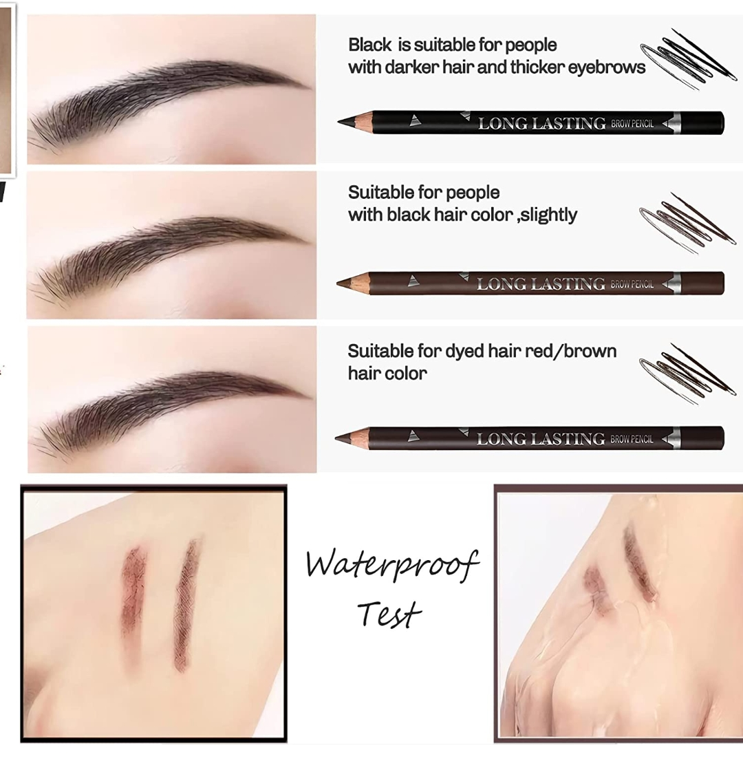 Trio Color Brow Pencil Set Pink & Pampered Salon